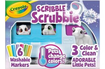 Crayola Scribble Scrubbie Pets Arctic Snow Explorer