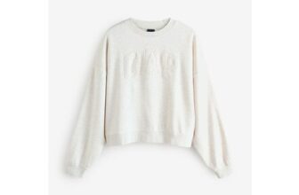 Cream VintageSoft Logo Wedge Sweatshirt
