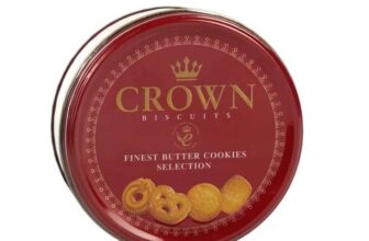 Crown Biscuits Finest Butter Cookies Selection 140g