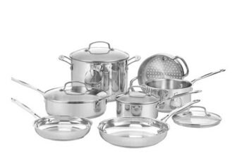 Cuisinart Chefs Classic Stainless Steel Cookware Set 11-Piece