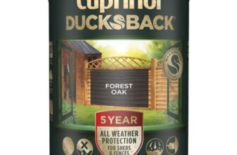 Cuprinol Ducksback Forest Oak 5L (Other Colours Also Available, in Store Only)