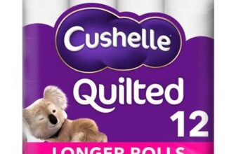 Cushelle Quilted Toilet Tissue Rolls