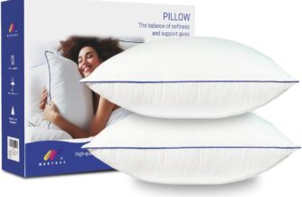 Cushion Inserts 45cm x 45cm (18×18 Inch) Set of 2, Hypoallergenic Throw Pillow Inserts, Plump & Soft Polyester Fill for Sofa, Bed & Couch, White