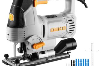 DEKOPRO 800W Power Jig Saws with LED Light Laser (w/voucher) Sold by DEKO-EU, FBA
