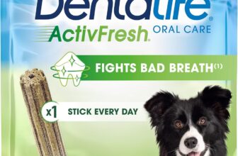 DENTALIFE ActivFresh Medium Dental Chicken Dog Chews 5 Sticks