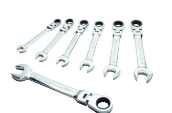 DEWALT 007PC Flex RATCHETING Comb. Wrench Set