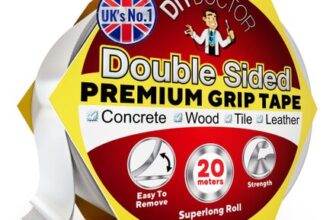DIY Doctor Double Sided Carpet Tape Heavy Duty, 1 Pack