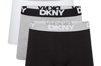 DKNY Mens Seattle Three Pack Boxer Trunks