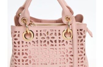 DUNE Blush Cut out Diddydelaser Shoulder Bag
