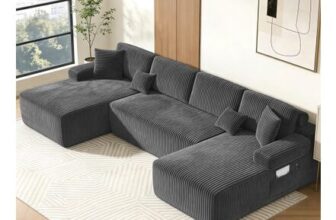 DURASPACE Cloud Modular Sectional Boneless Couches