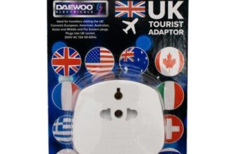 Daewoo TVL1012GE Tourist Travel Mains Adapter