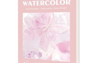 DagouColor A4 Watercolor Paper Pad, 30 Sheets, 140lb Cold-Pressed
