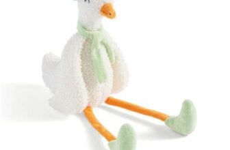 Daniel Duck with Dangly Legs Plush Toy & Free C&C