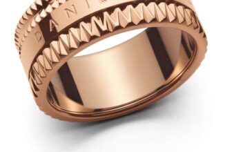 Daniel Wellington Rose Gold Stainless Steel Ring, One Size