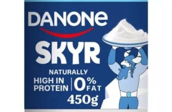 Danone Skyr High Protein 0% Fat Natural Yoghurt 450g