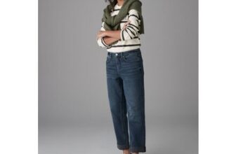 Dark Blue Boyfriend Jeans