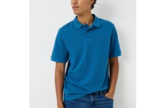 Dark Blue Plain Polo Shirt