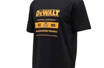 DeWalt Lewes Black T-shirt – Free C&C
