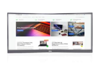 Dell UltraSharp U3415W 34 inch WQHD 3440×1440 HDMI Curved Monitor, Used, w/code – Sold by IT Resale UK (UK Mainland)