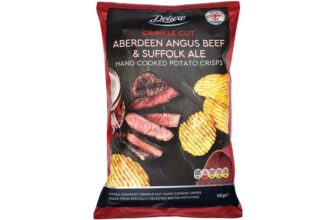 Deluxe Ridge Cut Crisps 150g (Lidl Plus Price)