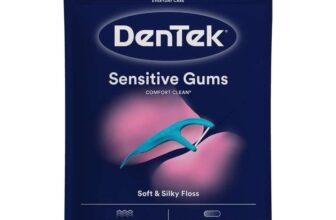 DenTek Comfort Clean Sensitive Gums Ribbon Floss Picks – £4.21 S&S