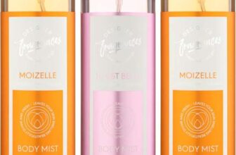 Designer Fragrances 3 Pack Assorted Bundle – Tu Est Belle & 2 Moizelle – Womens Feminine Body Mist Spray Bottles 250ml