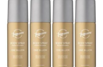 Designer Fragrances 4 Pack One Billion Mens Body Spray Deodorant Cans