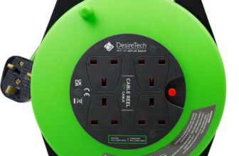 Desiretech Heavy Duty 4 Socket Extension Lead – 10m