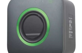 Deta.e 1 Port 7.4kW Mode 3 Type 2 Socket Electric Vehicle Charger Black