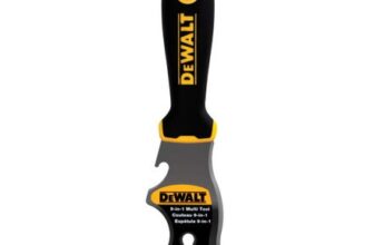 Dewalt 9-in-1 Painters Tool, Carbon Steel, Black Nylon Handle, DXTT-2-200