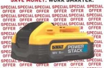 Dewalt DCBP518 18V 5.0ah XR Powerstack 5ah Battery Genuine