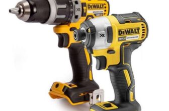 Dewalt DCF887N 18V Brushless Impact Driver with DCD796N Combi Drill Twin Pack