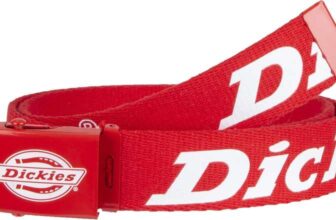 Dickies – red, one size fits all belt