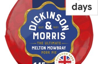 Dickinson & Morris Melton Mowbray Pork Pie 145G – Clubcard Price