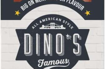 Dinos Famous All American Style Little Franks, 4 Beechwood Smoked Pork Hot Dogs 160g