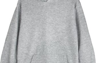 Discoball Unisex Kids Plain Sweatshirt Hoodie Soft Casual Sweatshirts for Girls Boys Hoodie with Pocket