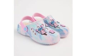 Disney Lilo and Stitch Badge Clogs