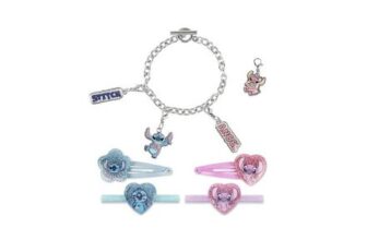 Disney Lilo and Stitch Charm Bracelet Set – Pack of 7