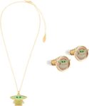 Disney Stitch Girls Jewellery Set, Friendship Necklace Earrings Bracelet Rings – Stitch Gifts