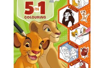 Disney the Lion King: 5-in-1 Colouring
