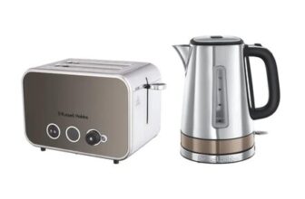 Distinctions Jug Kettle and Toaster Titanium