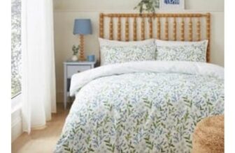 Ditsy Floral 100% Cotton Duvet Cover & Pillowcase Set