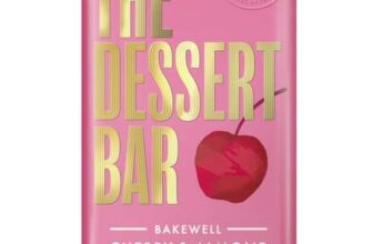 Divine Dessert Bar 60% Dark Chocolate Bakewell with Cherry & Almond 180g £2.75 w/S&S.