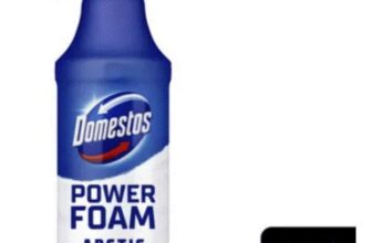 Domestos Toilet & Bathroom Cleaner Spray Power Foam Arctic Fresh 650 ml x 3