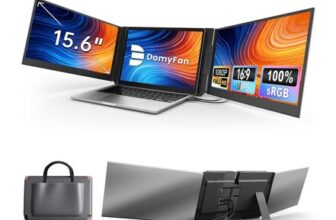 Domyfan 15.6 Ultra-Slim Portable Triple Display F