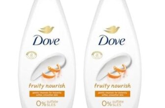 Dove Fruity Nourish Body Wash 2 X 720 Ml