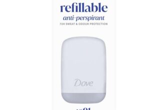 Dove Original Anti-Perspirant Starter Kit deodorant styled to last with 72h odour protection,dermatologically tested 1 x case, 1 x 35 ml