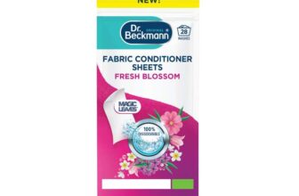 Dr. Beckmann Fabric Conditioner Sheets Fresh Blossom No mess Convenient and pre-dosed fabric conditioner sheets 14 sheets