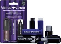 Dr.PAWPAW x Wednesday Original Lip Balm 2 x 4g and Raven Lip 3ml Trio Gift Set, Hydrating Balms with Deep Blackberry Lip Oil, Pawpaw Infused Nourishing Lip Care, Vegan Gift Set