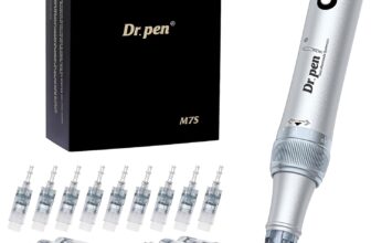 Dr.pen M7S Microneedling Pen, 2025 Dr.pens Latest Model, Anti-Wrinkles and Scars, Dr.pen Microneedling with 27Pcs Cartridges(9 Models), Professional Microneedling for Face/Body/Hair Growth, Silver